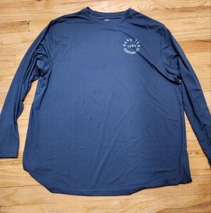 Hang Ten Blue Long Sleeve Tee UpF 50+